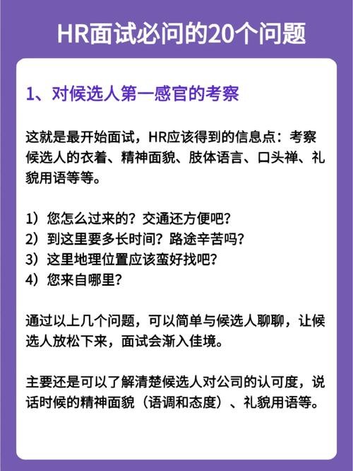 20个面试常见问题 面试常见50个问题