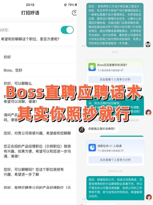 boss招人怎么打招呼 boss招人打招呼语怎么写比较好