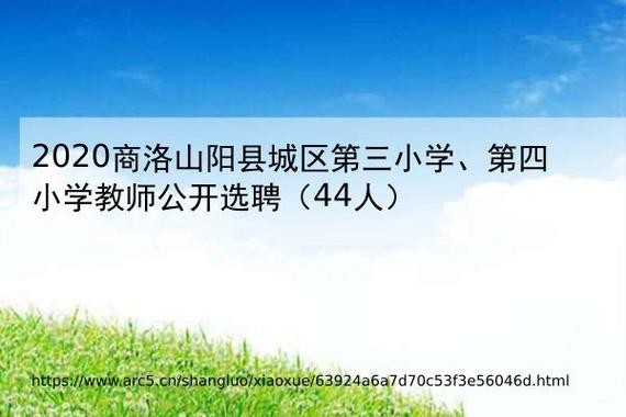 商洛山阳本地招聘 陕西省山阳县招聘