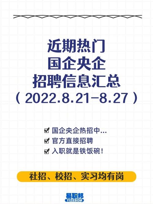 国企央企2024年招聘网秋招 社会招聘进国企