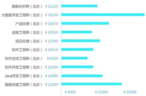 大数据工资一般多少 大数据刚起步工资多少