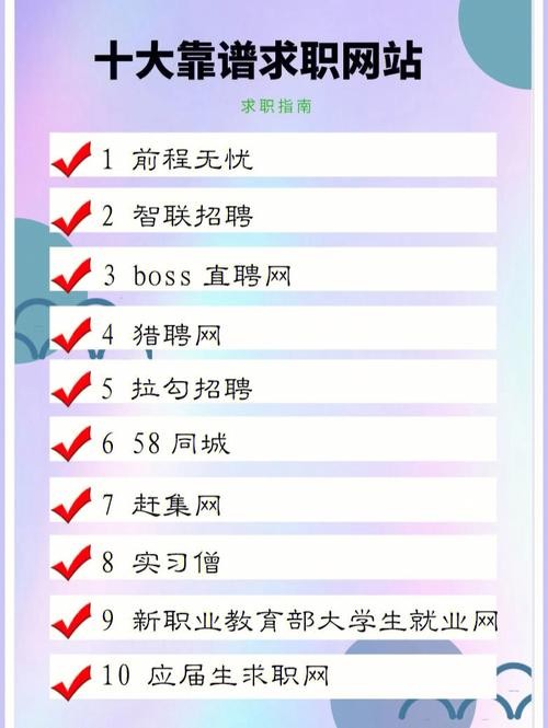 好用的找工作网站 有哪些好的找工作网站