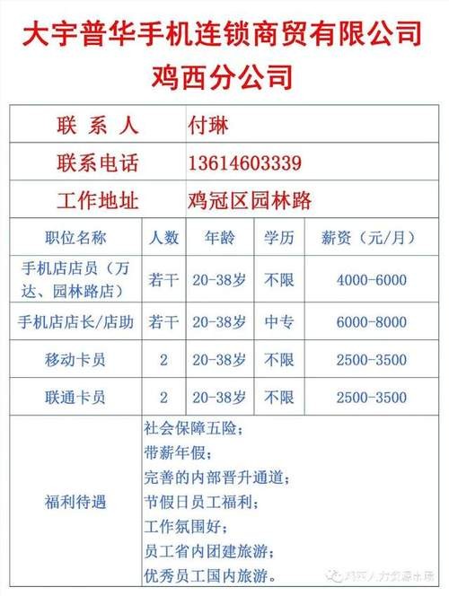 客服招聘本地鸡西 鸡西招聘网最新招聘有双休的