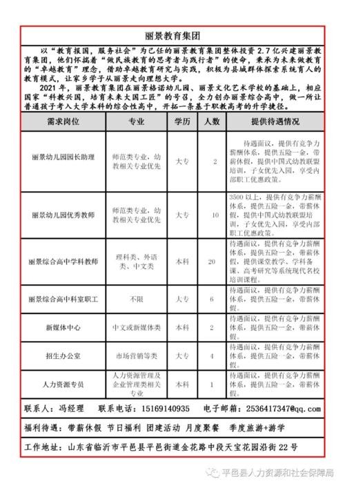 平邑县招工 最新招聘信息 平邑县招工 最新招聘信息今天