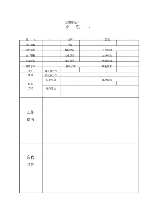 怎么找工作投简历 找工作投简历模板