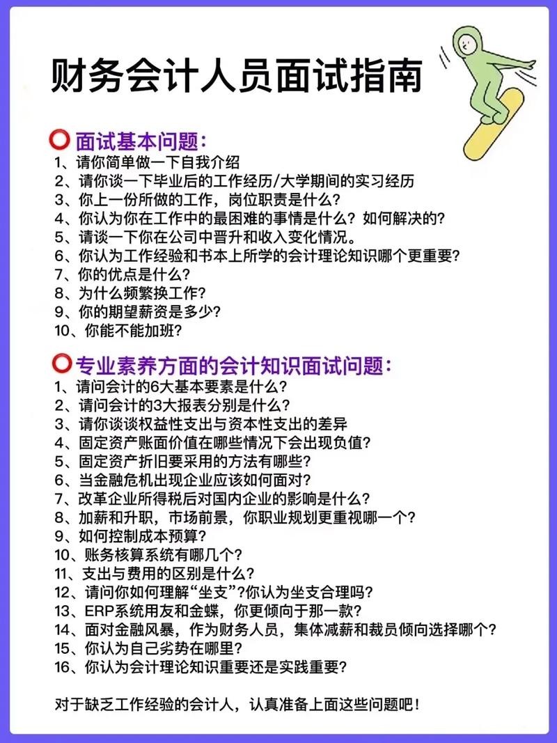 怎么样面试会计人员工作 会计人员面试技巧