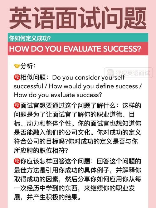 成功的面试取决于哪几个方面的问题 面试中对成功的定义