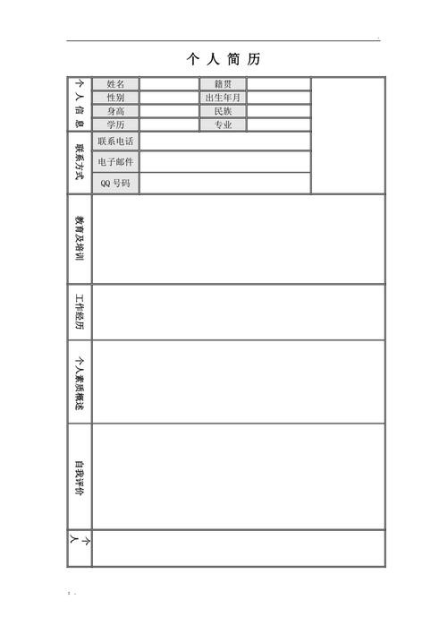 找工作工作内容怎么写简历 找工作内容简单的个人简历怎么写