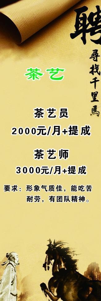 招聘 内容 招聘茶艺师招聘内容