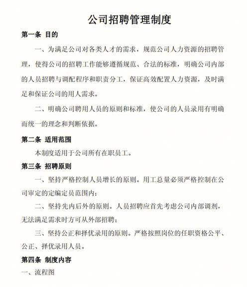 招聘管理制度包括哪些内容 招聘管理有哪些内容