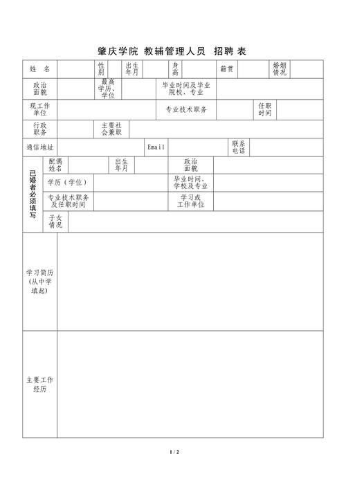 招聘管理岗位的模板 招聘管理岗位的模板怎么写