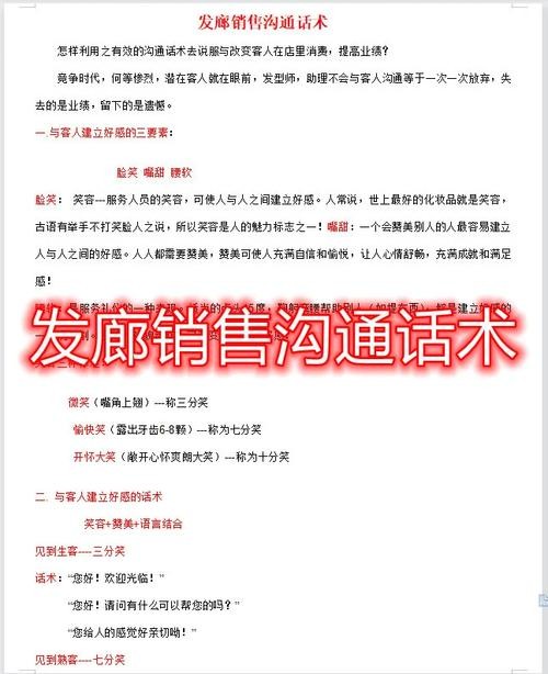 招聘话术与沟通技巧培训心得体会总结 销售沟通应对话术技巧