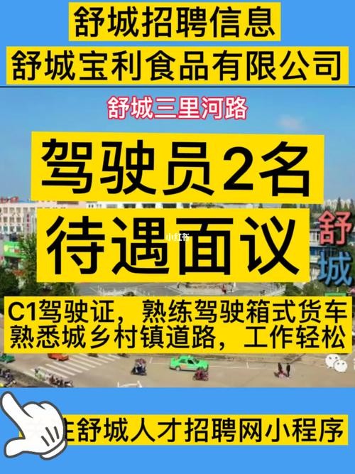 有舒城本地招聘开车的吗 舒城招聘驾驶员最新信息