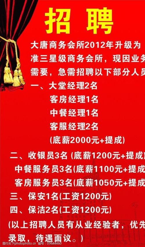 本地会所招聘要求 会所招聘信息怎么写