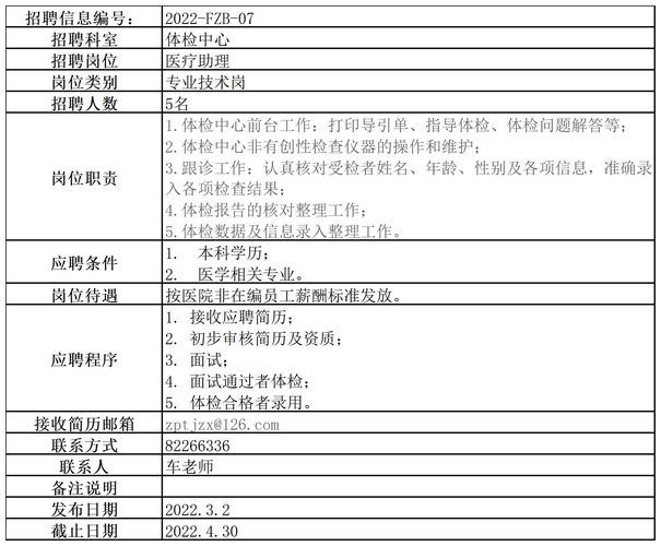 本地招聘体检要求是什么 招聘体检严格吗