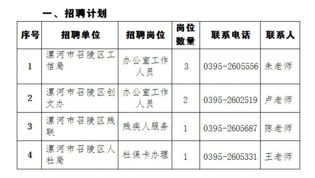 漯河本地招聘平台有哪些 漯河本地招聘信息