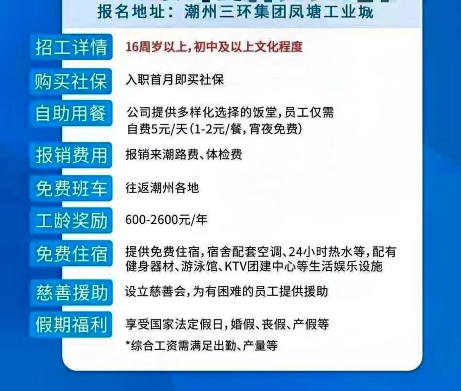 潮阳本地招聘信息 潮阳区最新招工