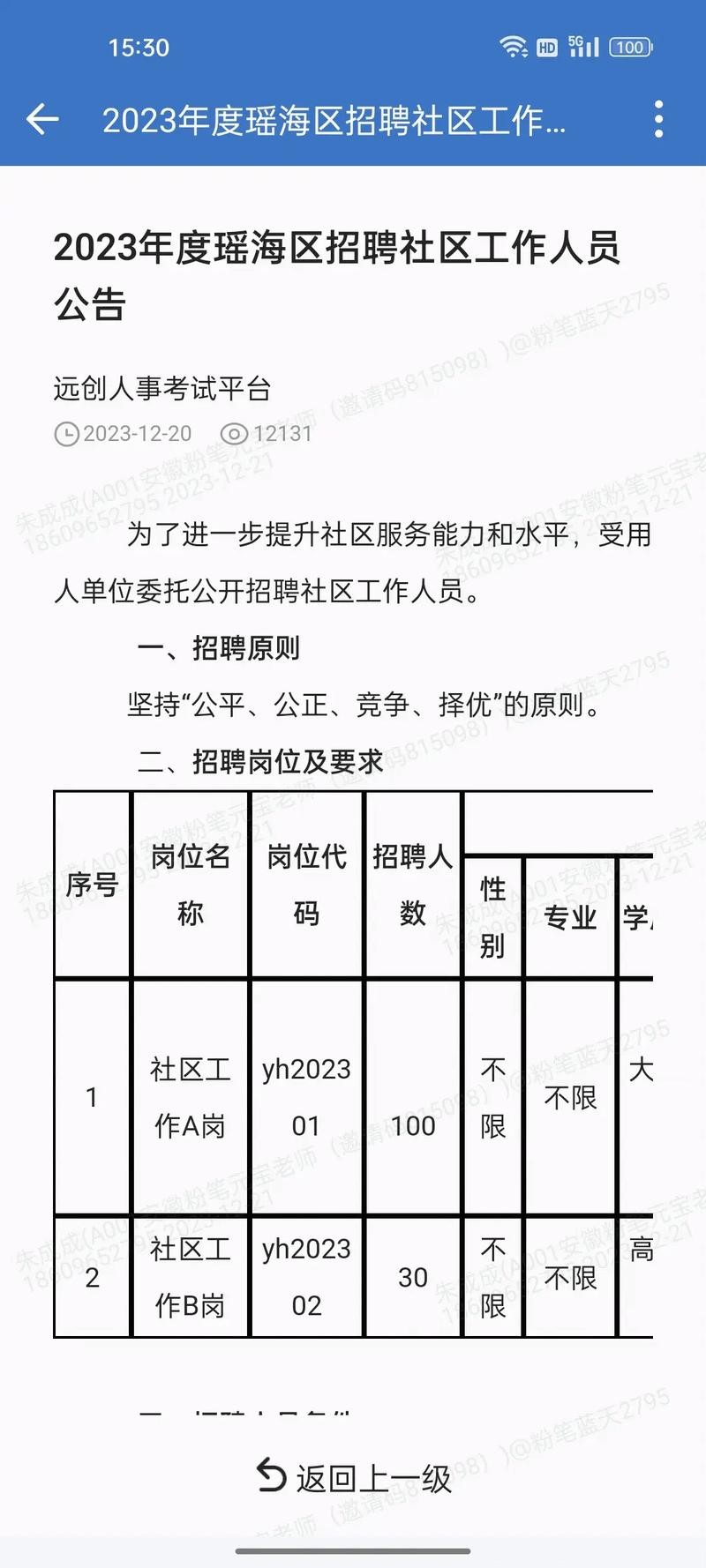 社区本地招聘 社区招聘一般怎么招聘