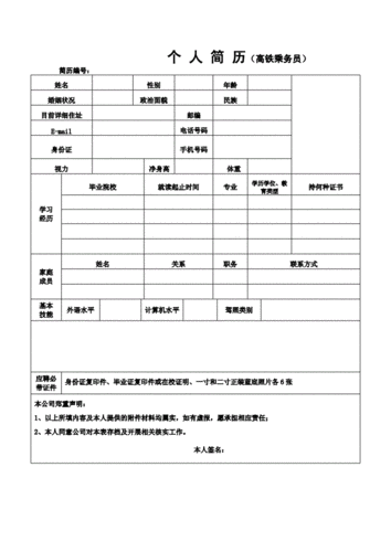 站务员求职简历 站务员个人简历