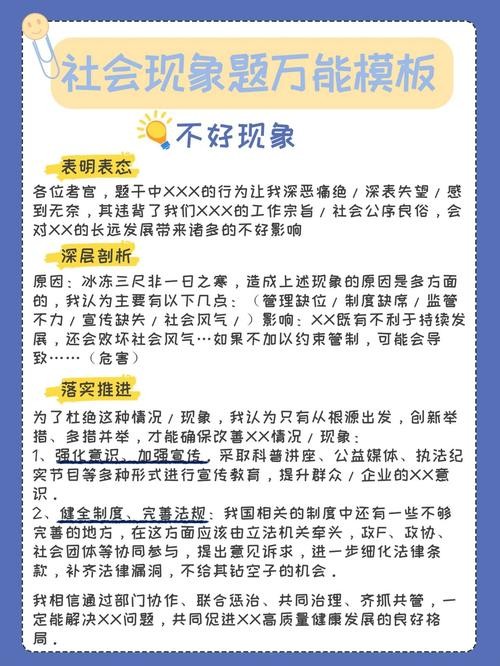 结构化面试6大题型万能套话 社区工作者结构化面试6大题型万能套话