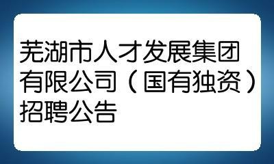 芜湖市本地开发商招聘 芜湖本土开发商