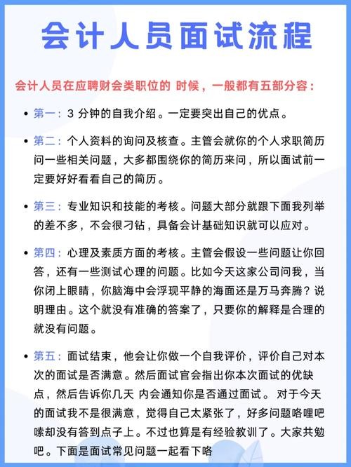 财务岗面试技巧 财务岗面试专业知识点整理