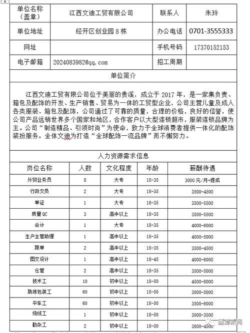 贵溪本地招聘信息 贵溪本地招聘信息网