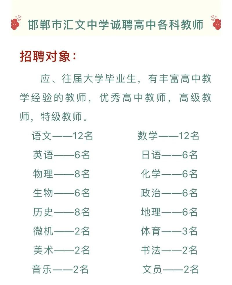 邯郸本地招聘网 邯郸招聘信息最新招聘