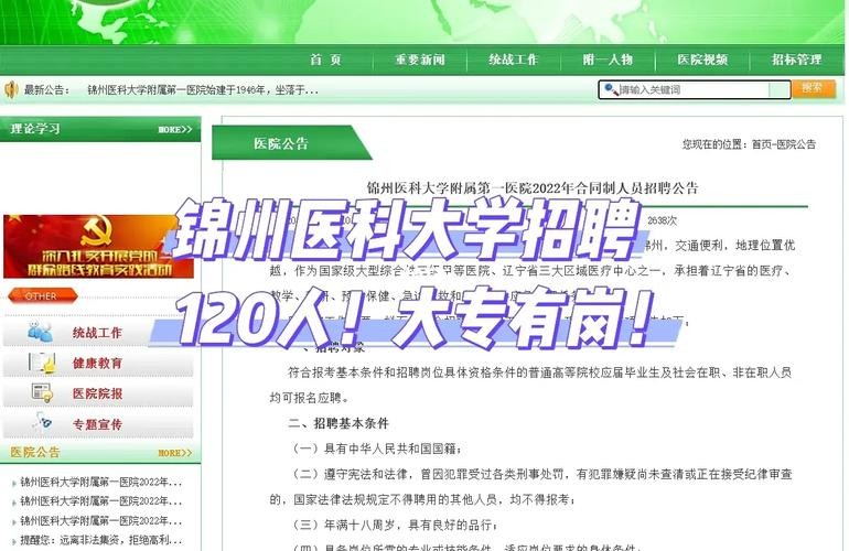 锦州本地招聘app 锦州招聘网最新招聘公众号