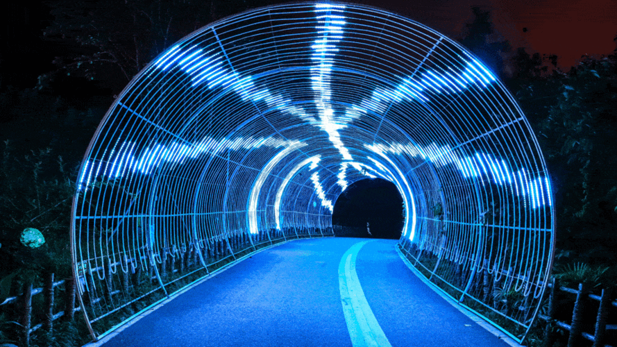 夜场灯怎么调显白色的 夜场灯光图片大全